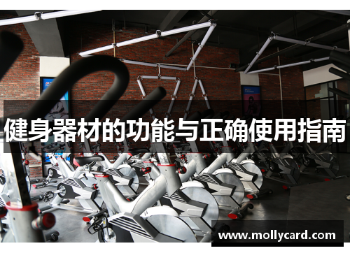 健身器材的功能与正确使用指南